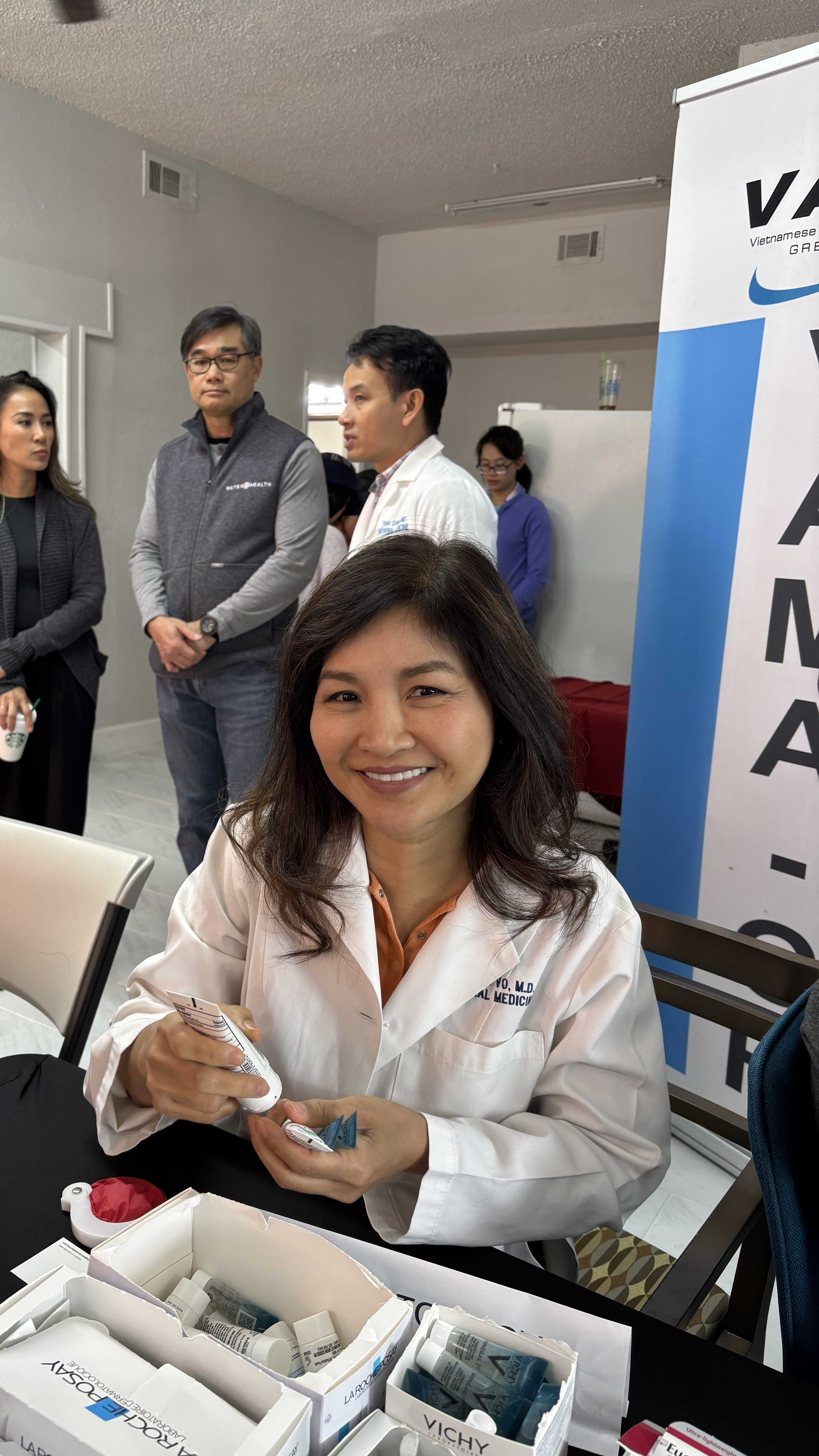VAMA-GH Health Fair volunteers