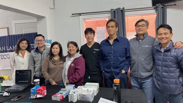 VAMA-GH Health Fair volunteers